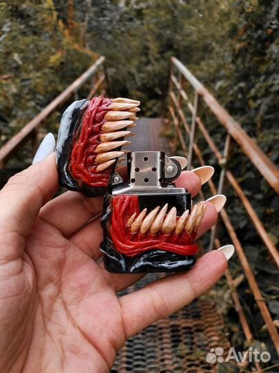 Зажигалка бензиновая. Кастом