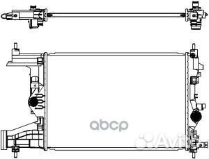 Радиатор chevrolet / GMC cruze (09) 1.6 i 16V (+)