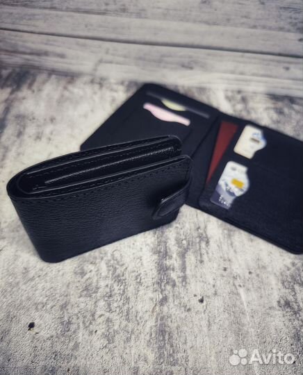 Комплект из натуральной кожи ручной работы