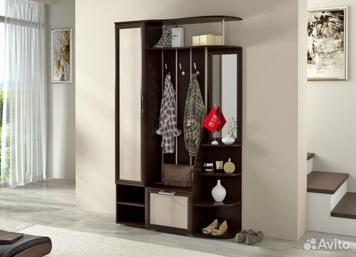 Прихожая Ксения-2 ширина 1,2м венге / лоредо