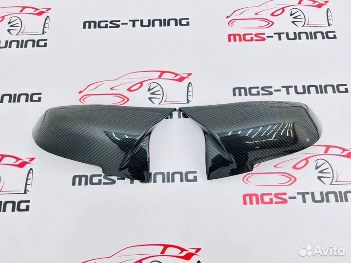 Крышки зеркал м4 стиль BMW f32 карбон