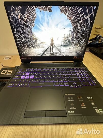 Игровой asus TUF RTX3050/Ryzen7-4800H/144GHz