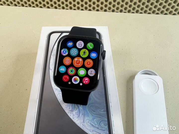 Часы apple watch 4 44 mm акб 91