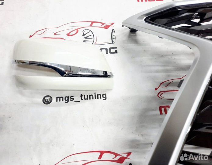 Обвес heritage на LX 2015+ белый + крышки зеркал