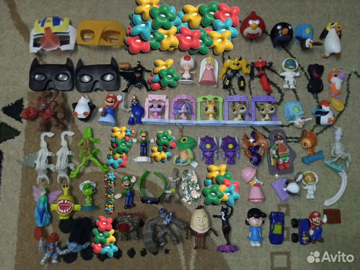 Игрушки из макдональдса