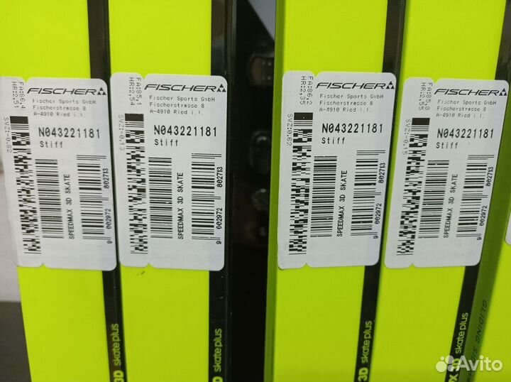 Лыжи fischer speedmax 3D, крепления race skate IFP