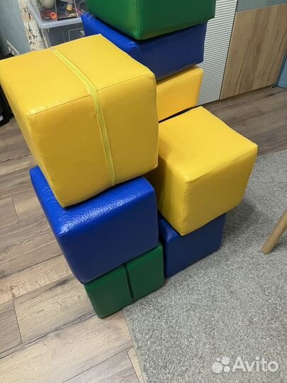 Мягкие игровые модули Кубики