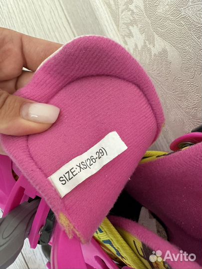 Роликовые коньки детские раздвижные