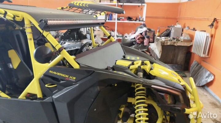 Низкое лобовое стекло redline CAN-AM maverick X3