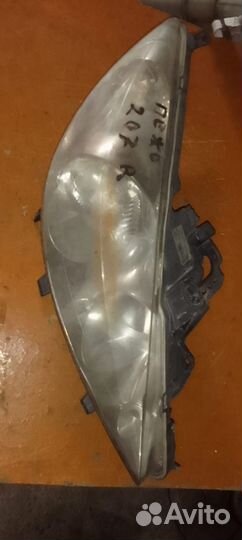 Peugeot 207 фара правая