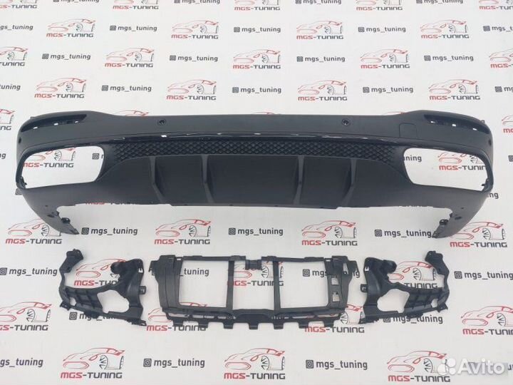 Диффузор 63 AMG Black на Mercedes GLS-Class X167