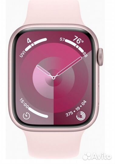 Apple Watch Series 9 GPS 41мм pink, band pink