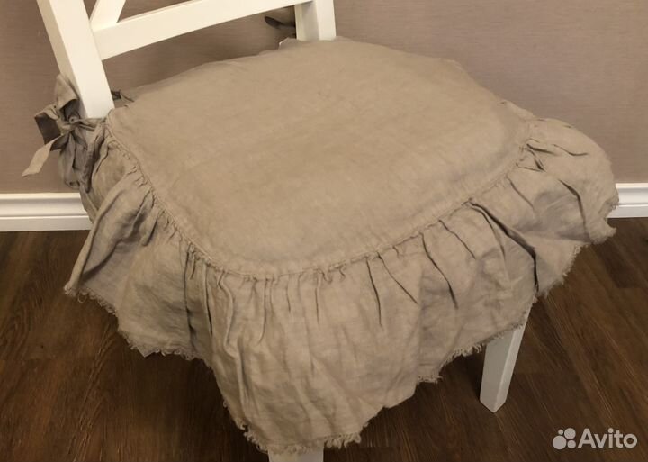 Чехол на стул, лён, новый, Zara Home