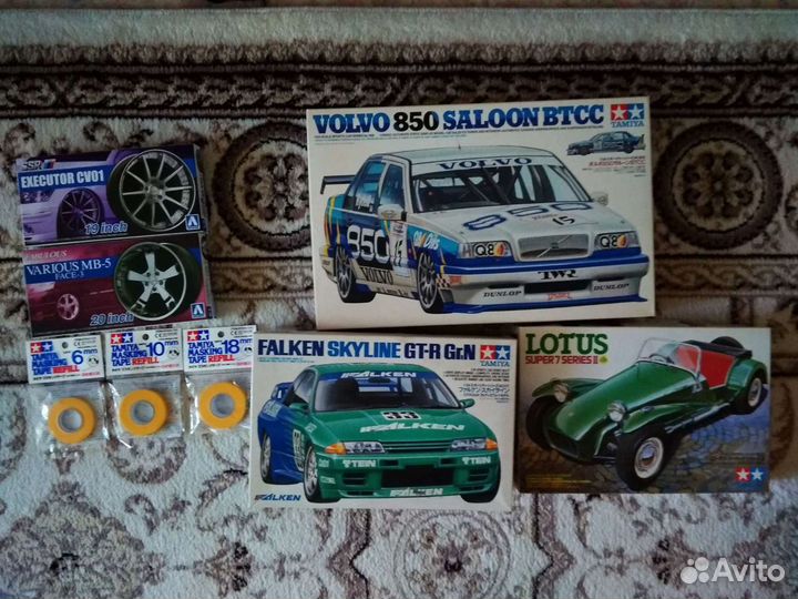 Сборные модели 1/24 1/25