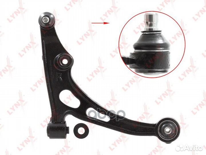 Рычаг передний нижний R suzuki Liana 01- lynxauto
