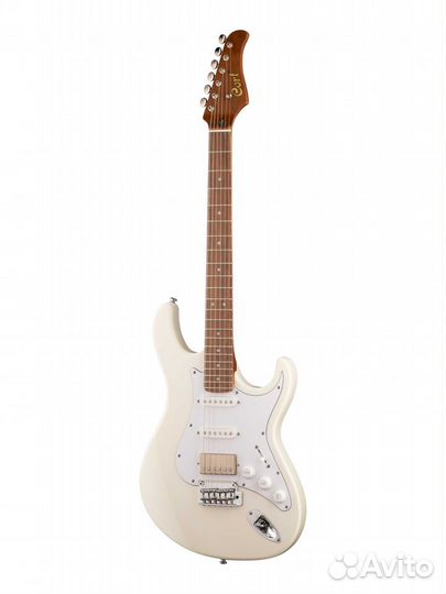 Электрогитара, белая Cort G260CS OW