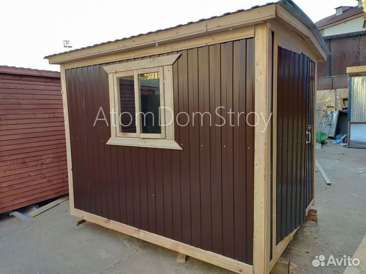 Вагончик с надежной крышей