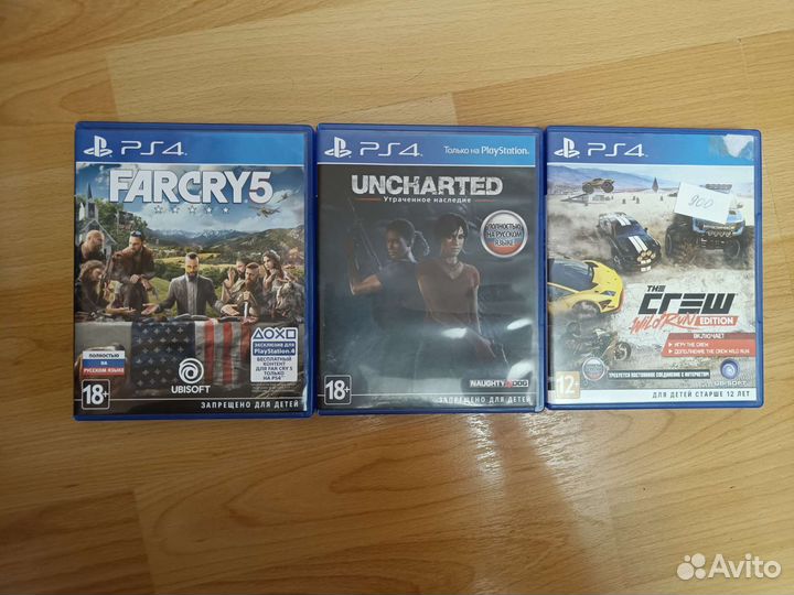 Игра Sony PS4, осталось The Crew