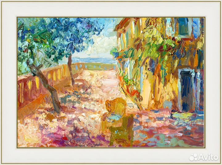 Живопись Картина в Подарок Вилла у моря