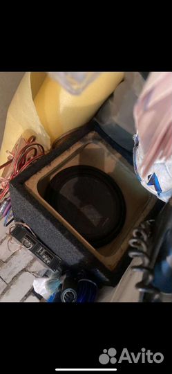 Сабвуфер и усилитель