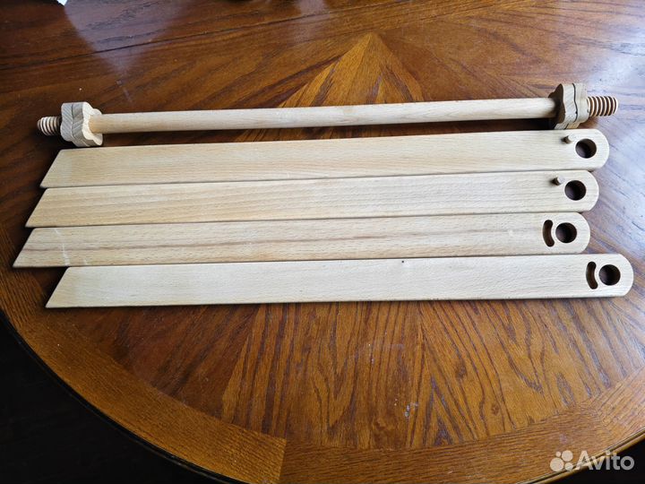 Деревянный тенажер Монтессори, стойка, мобиль