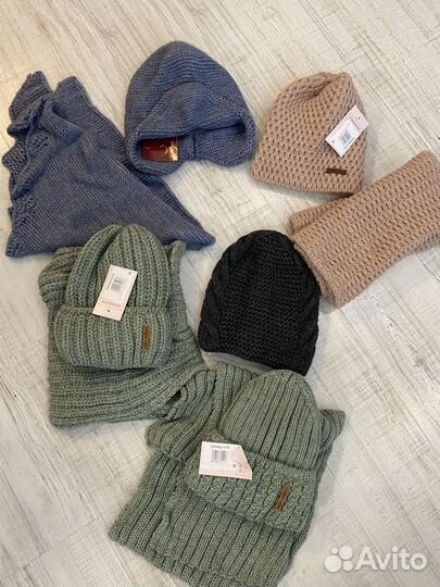 Комлпект шапка и шарф/снуд