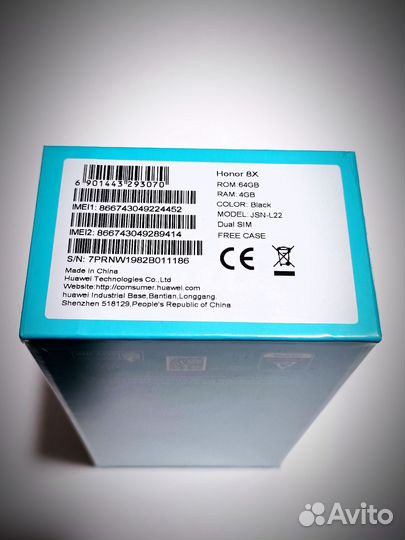 HONOR 8X, 4/64 ГБ