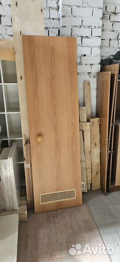 Межкомнатные двери бу 60 см с коробкой и на 80;90
