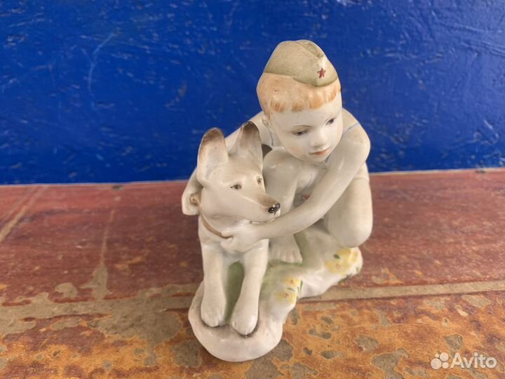 Статуэтка лфз юный пограничник в ремонт