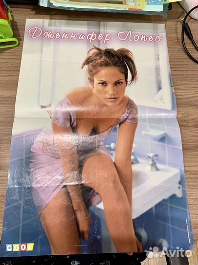 Плакаты постеры сериал Друзья Дженнифер Лопес