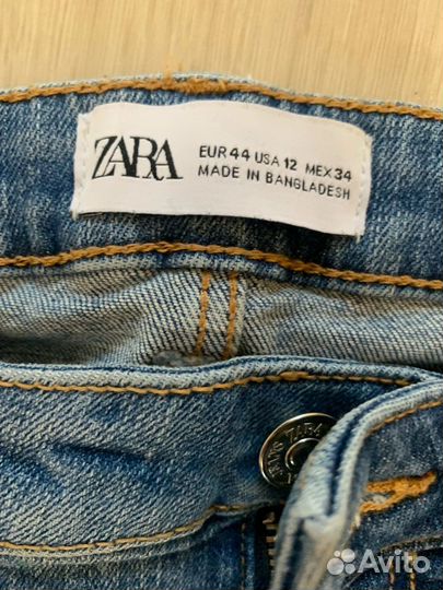 Джинсы Zara 34