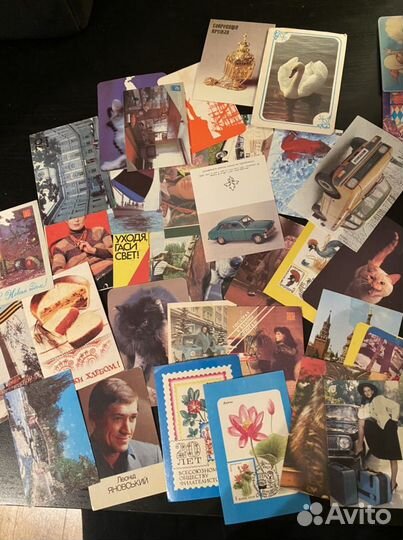 Календарики СССР (1980 -1993)