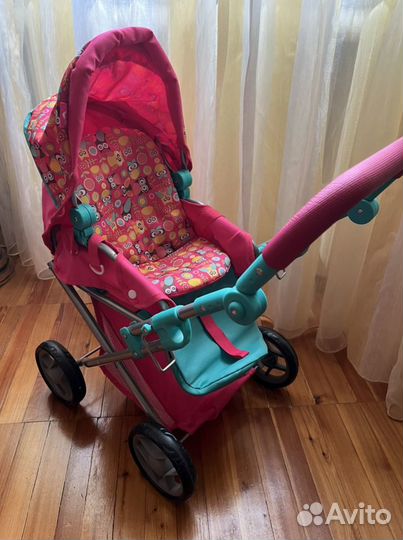 Коляска кукольная Demi Star 3 в 1