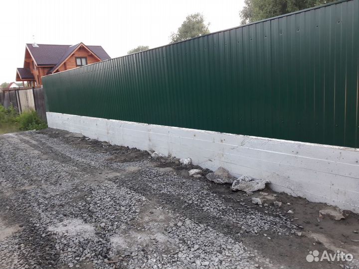 Забор из профлист