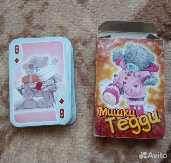 Мишки Тедди игральные карты колода 36 карт
