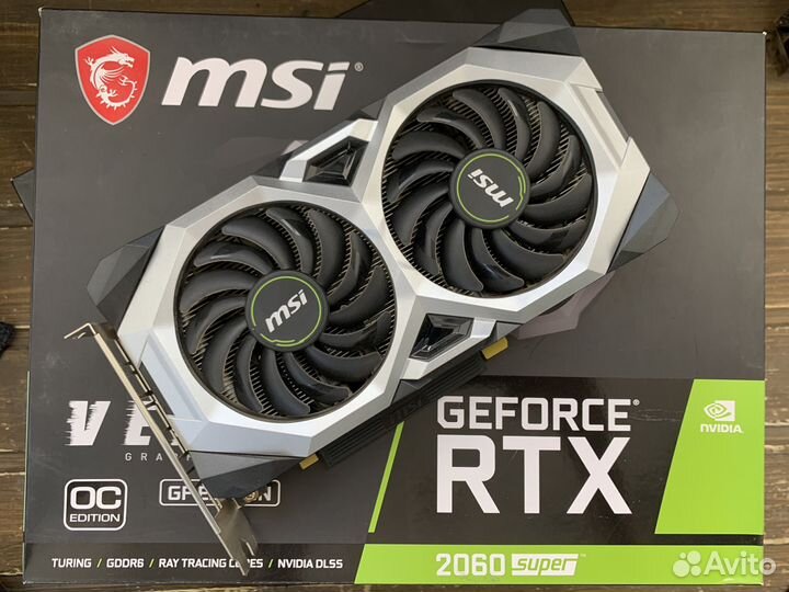 Видеокарта MSI RTX 2060 super