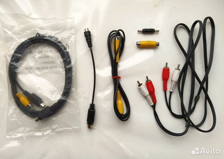 Видео кабели RCA (тюльпан) и переходники S-Video