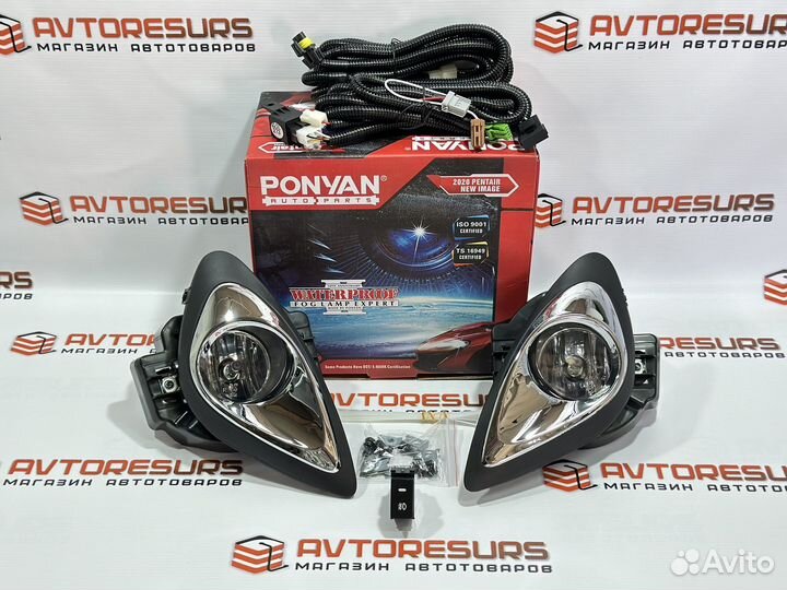 Фары противотуманные Nissan March/ Micra K13