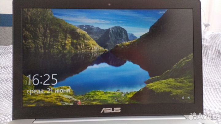 Ноутбук asus N550JX в металлическом корпусе