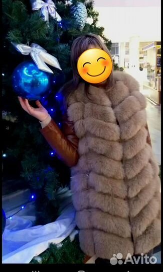 Жилетка меховая натуральная