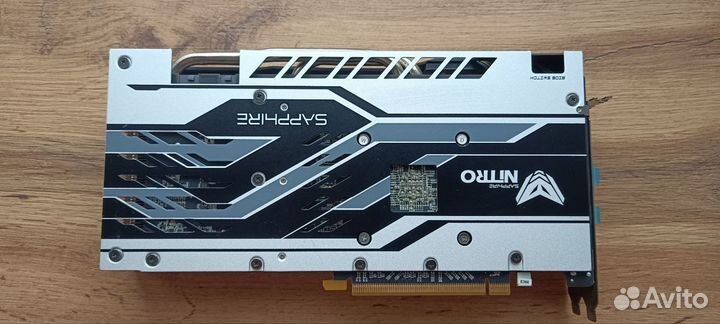 Видеокарта sapphire nitro RX580 4gb