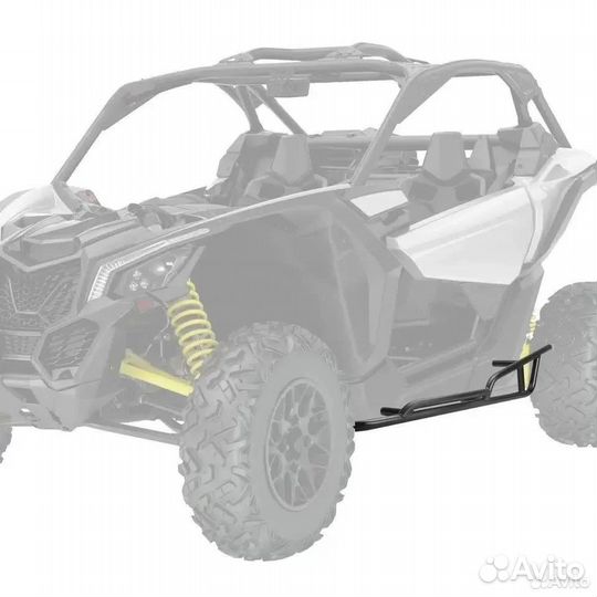 Защита порогов слайдеры BRP Can-Am Maverick X3