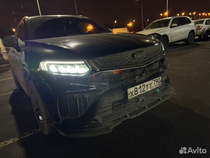 Установка BI-LED линз в фары Geely Tugella