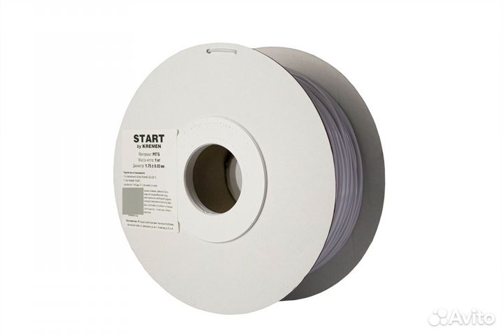 Пластик для 3D печати Start PetG Белый 1кг