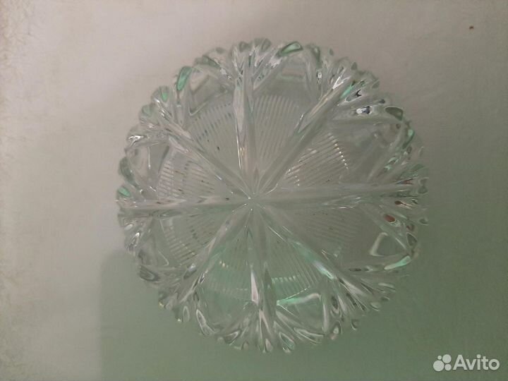 Пепельница хрустальная,времен СССР