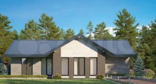 Дом 135 м² на участке 10 сот.