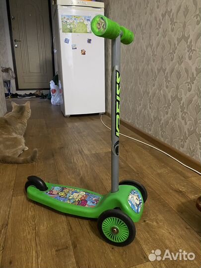 Самокат детский трехколесный бу