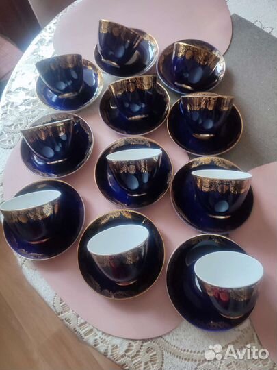 Чайная пара лфз cobalt