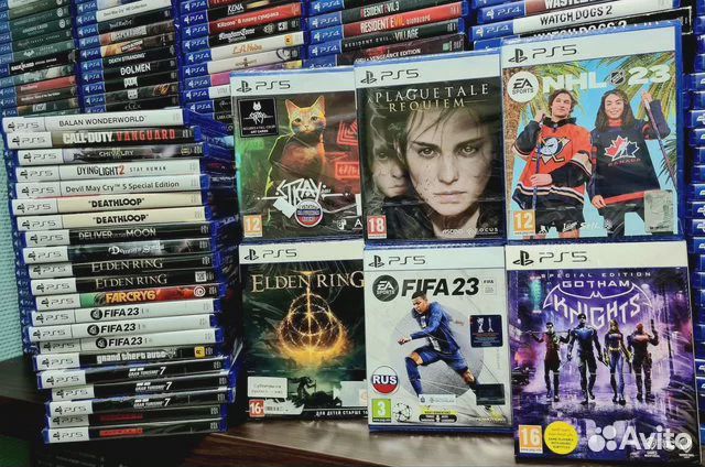 Обмен продажа дисков Sony PS5 Fifa / Nhl