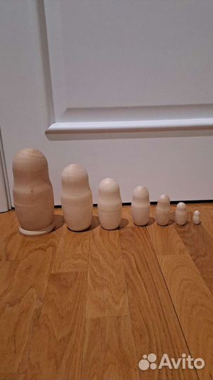 Заготовка матрёшка деревянная для росписи 7 в 1й